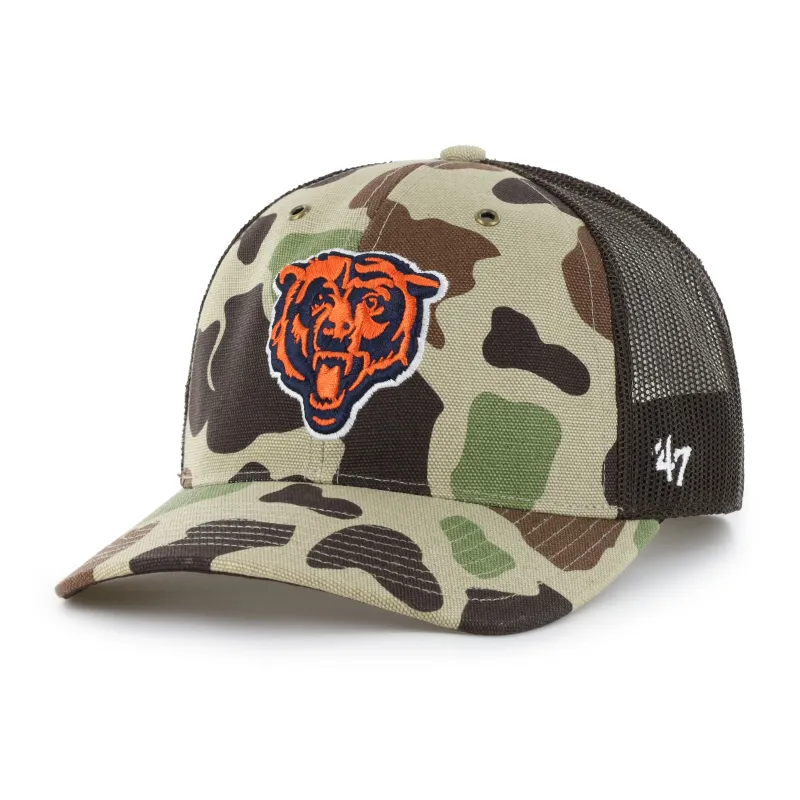 CHICAGO BEARS CARHARTT '47 TRUCKER RF RELAXED FIT made by 47