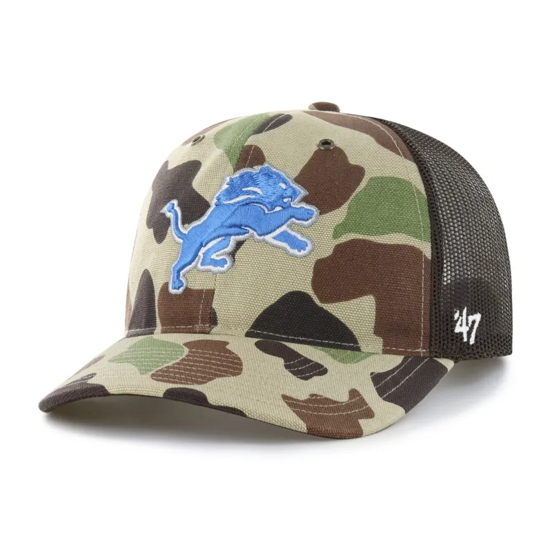 DETROIT LIONS CARHARTT '47 TRUCKER RF RELAXED FIT made by 47