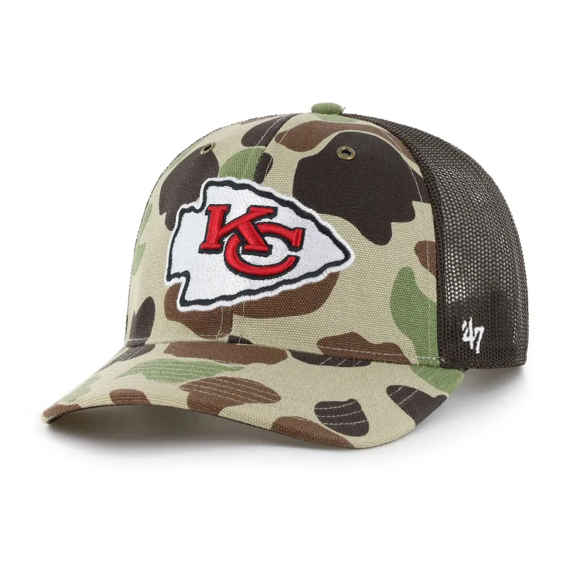 KANSAS CITY CHIEFS CARHARTT '47 TRUCKER RF RELAXED FIT made by 47