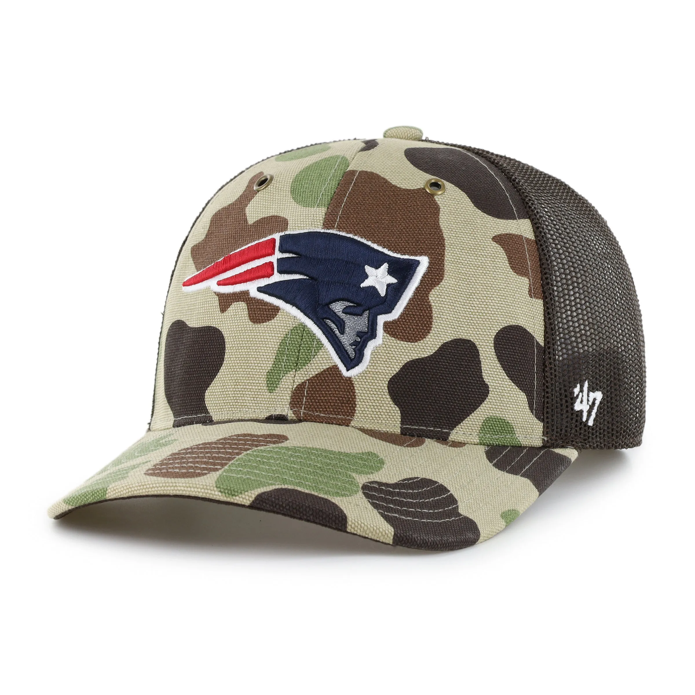 NEW ENGLAND PATRIOTS CARHARTT '47 TRUCKER RF RELAXED FIT sold by 47