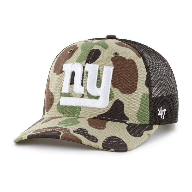 NEW YORK GIANTS CARHARTT '47 TRUCKER RF RELAXED FIT made by 47