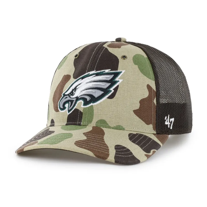 PHILADELPHIA EAGLES CARHARTT '47 TRUCKER RF RELAXED FIT made by 47
