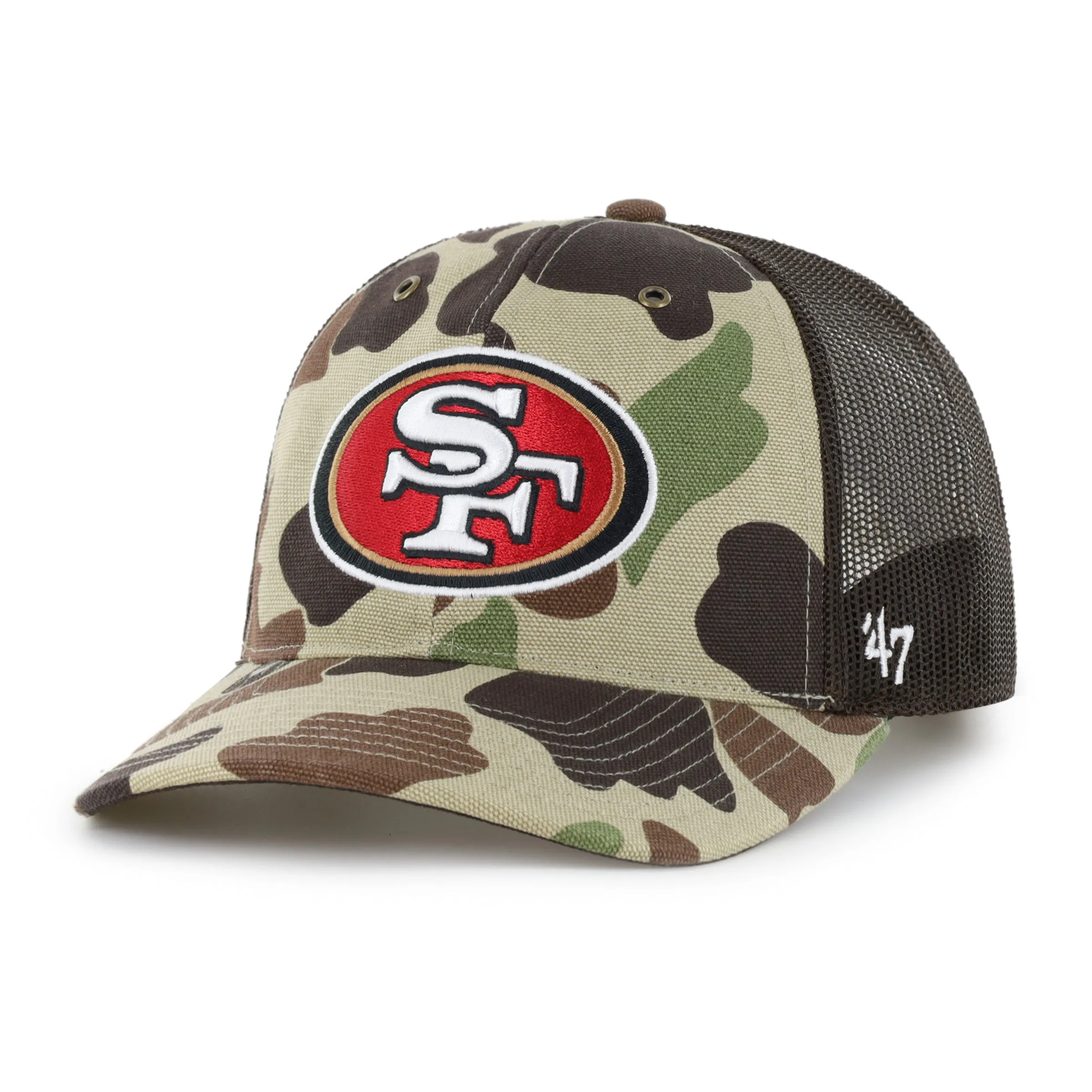SAN FRANCISCO 49ERS CARHARTT '47 TRUCKER RF RELAXED FIT sold by 47