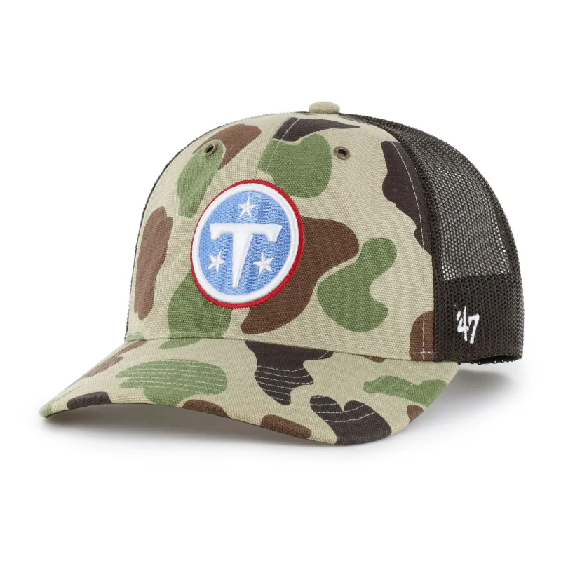 TENNESSEE TITANS CARHARTT '47 TRUCKER RF RELAXED FIT made by 47