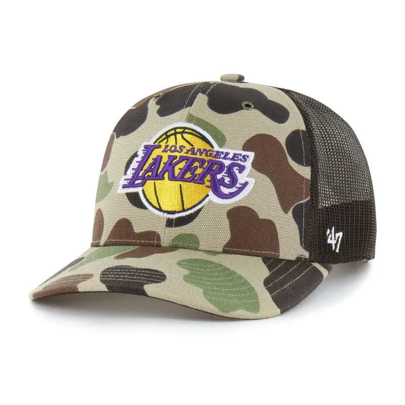 LOS ANGELES LAKERS CARHARTT '47 TRUCKER made by 47