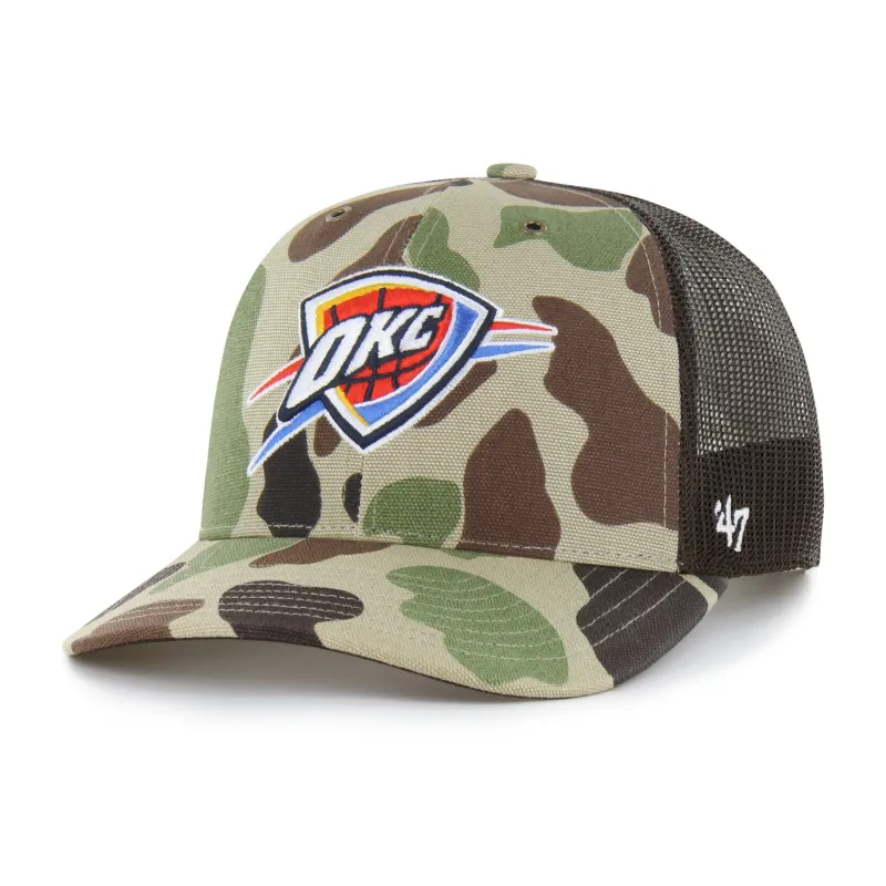 OKLAHOMA CITY THUNDER CARHARTT '47 TRUCKER made by 47