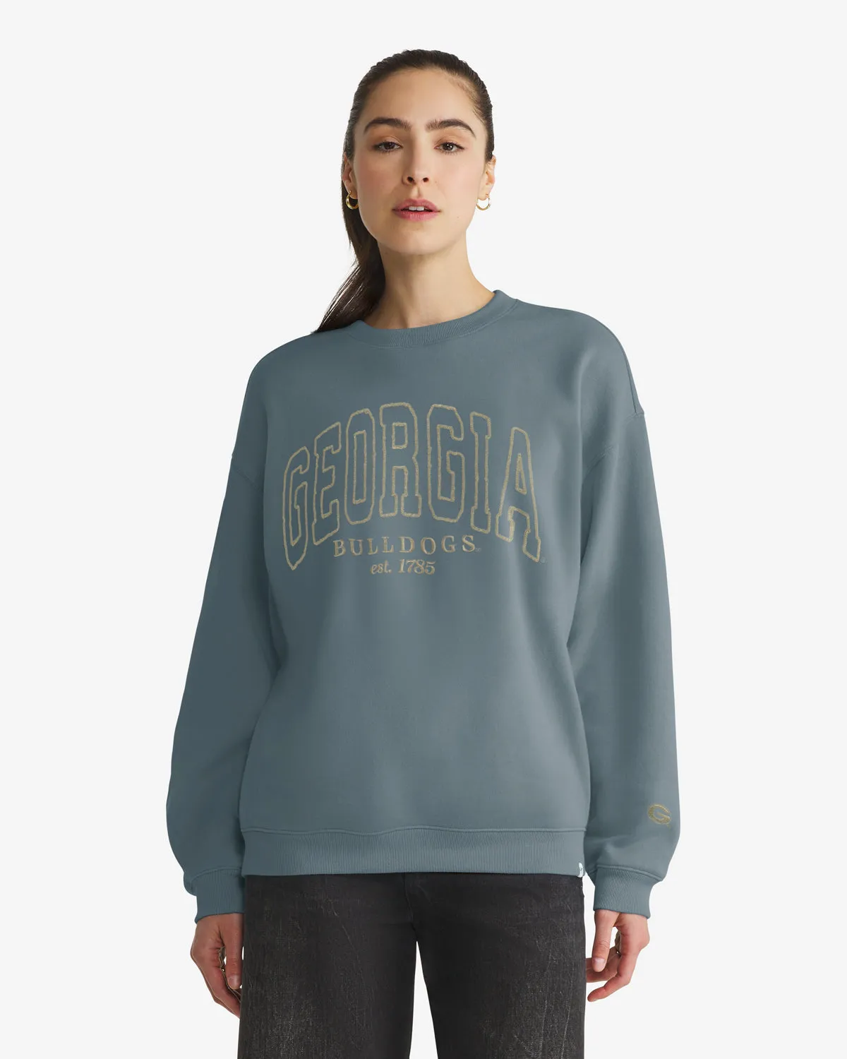 GEORGIA BULLDOGS FORMA LUXE'47 WOMEN'S OVERSIZED CREW sold by 47