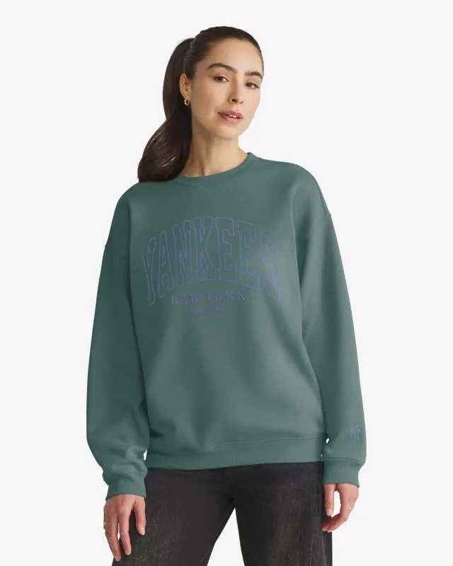 NEW YORK YANKEES FORMA LUXE '47 WOMEN'S OVERSIZED CREW made by 47