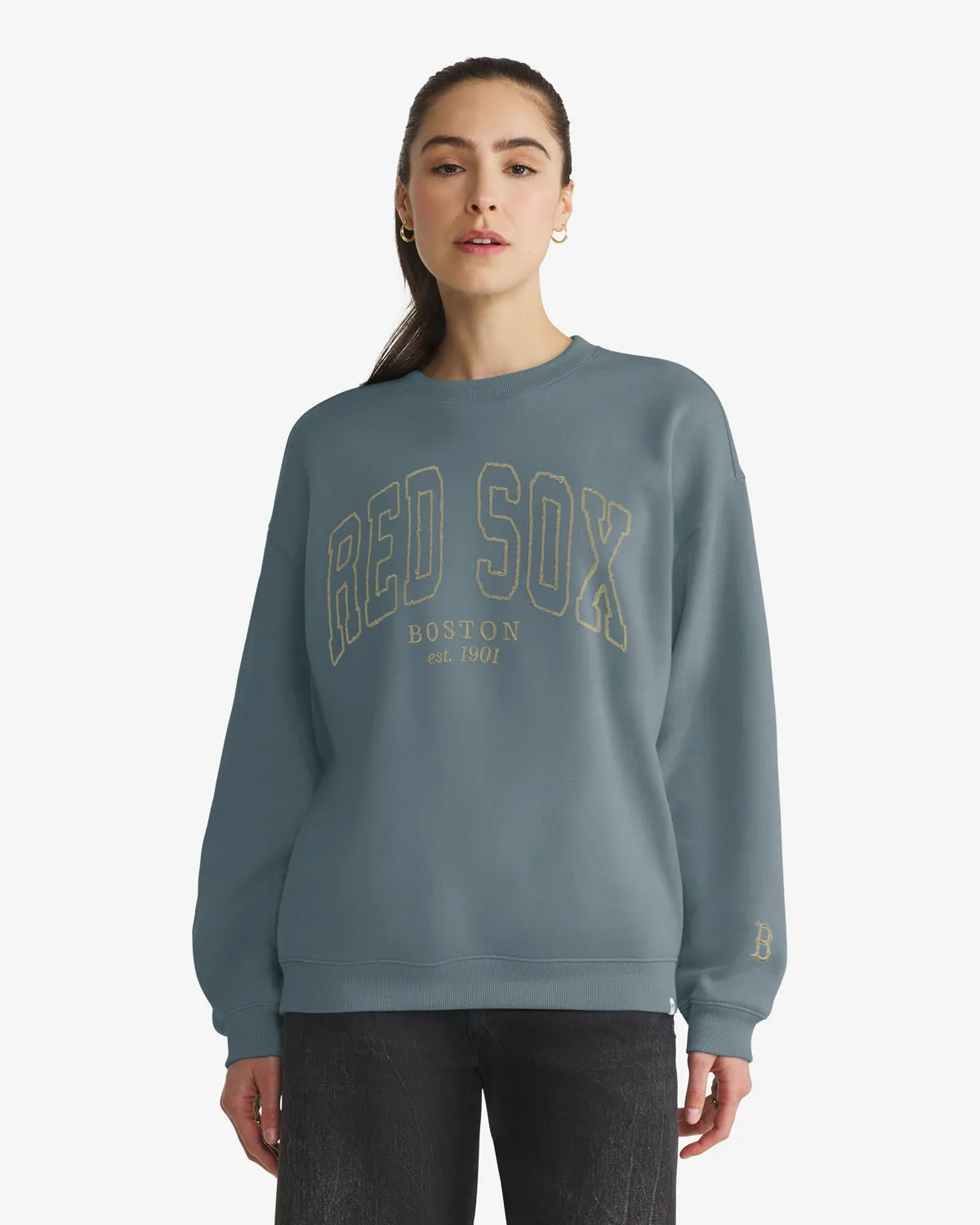 BOSTON RED SOX FORMA LUXE '47 WOMEN'S OVERSIZED CREW sold by 47