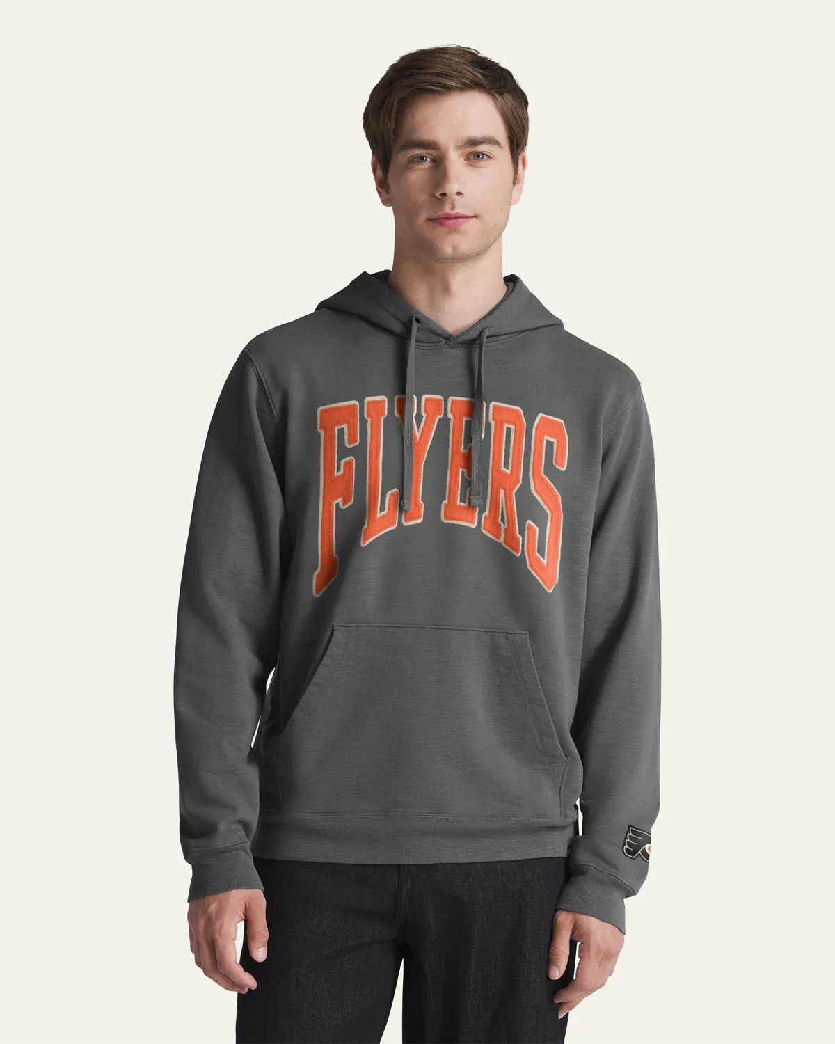 PHILADELPHIA FLYERS VINTAGE GROTON WELL WORN '47 FRENCH TERRY HOOD sold by 47 product image thumbnail 3