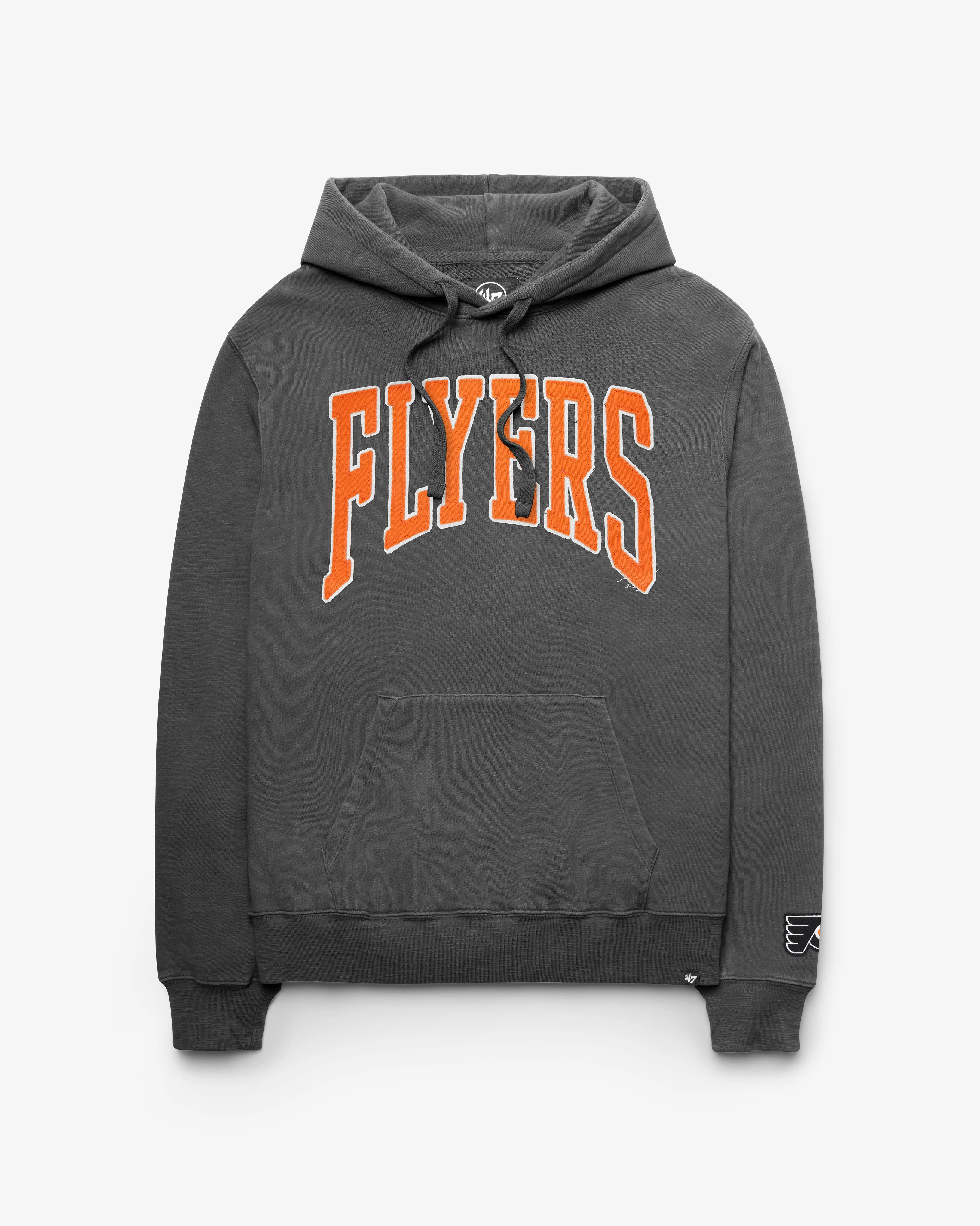 PHILADELPHIA FLYERS VINTAGE GROTON WELL WORN '47 FRENCH TERRY HOOD sold by 47