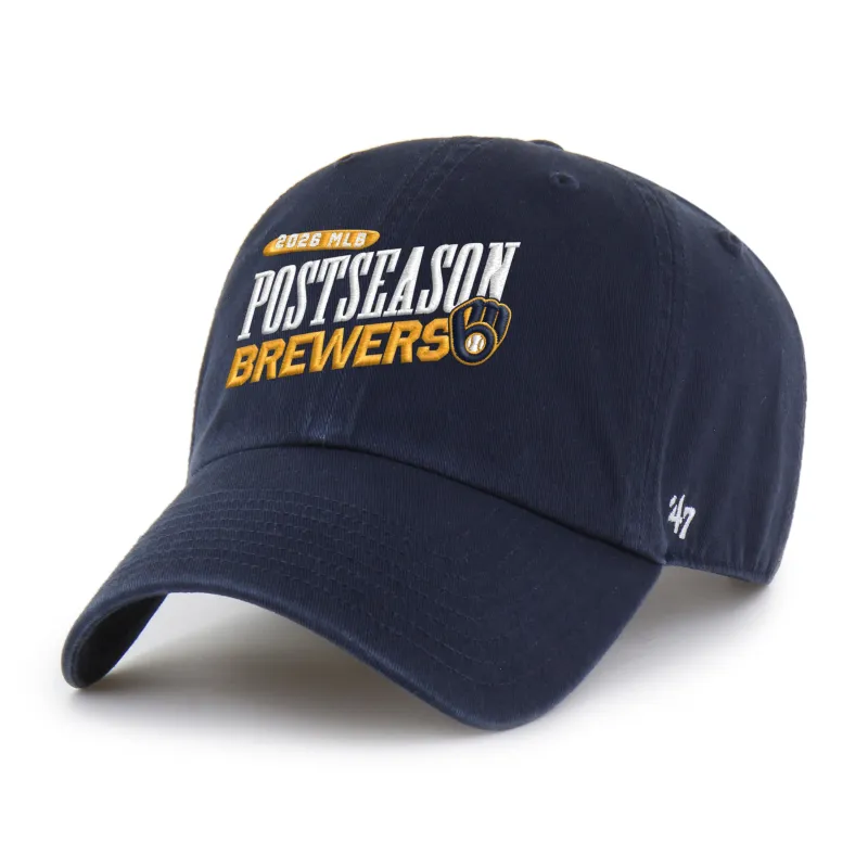MILWAUKEE BREWERS 2026 POSTSEASON '47 CLEAN UP made by 47