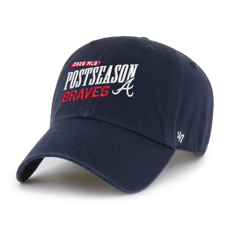 ATLANTA BRAVES 2026 POSTSEASON '47 CLEAN UP made by 47