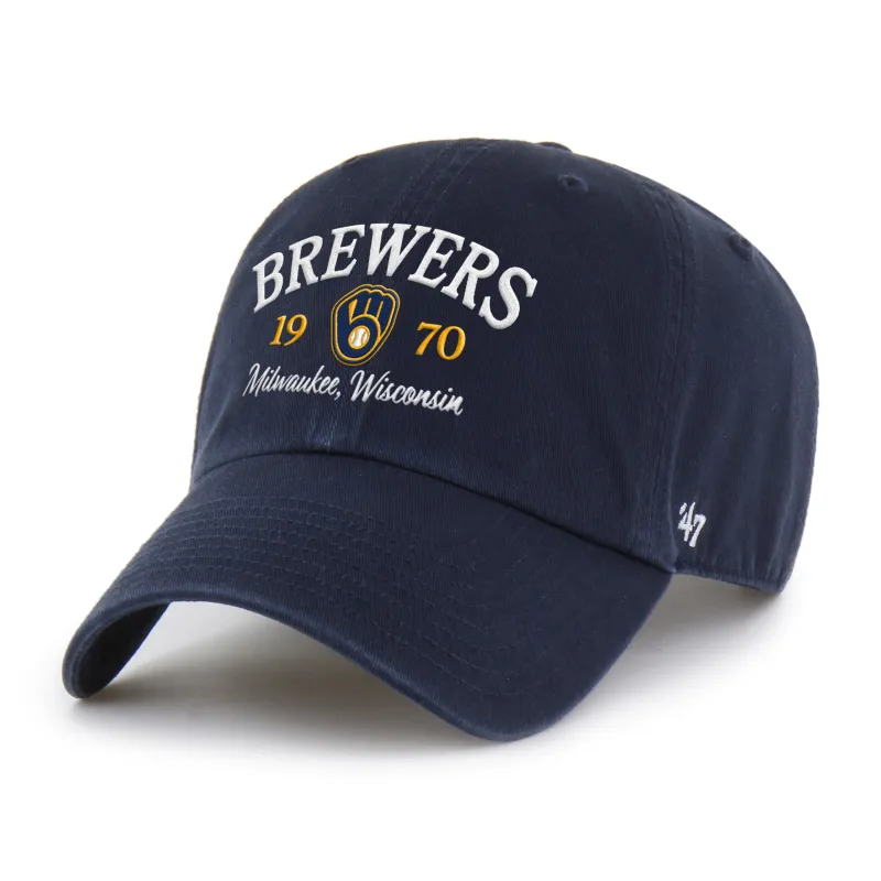 MILWAUKEE BREWERS BALLPARK BANNERS '47 CLEAN UP made by 47