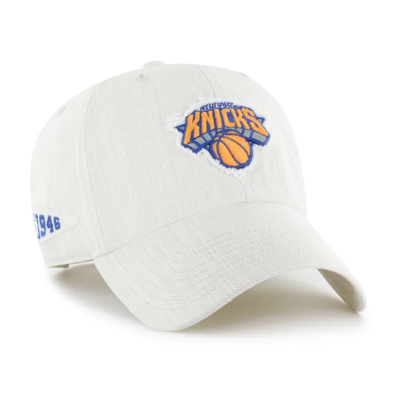 NEW YORK KNICKS SLUB TWILL '47 CLEAN UP made by 47