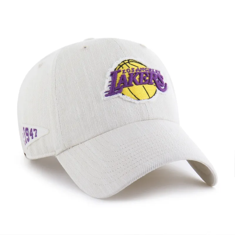 LOS ANGELES LAKERS SLUB TWILL '47 CLEAN UP made by 47
