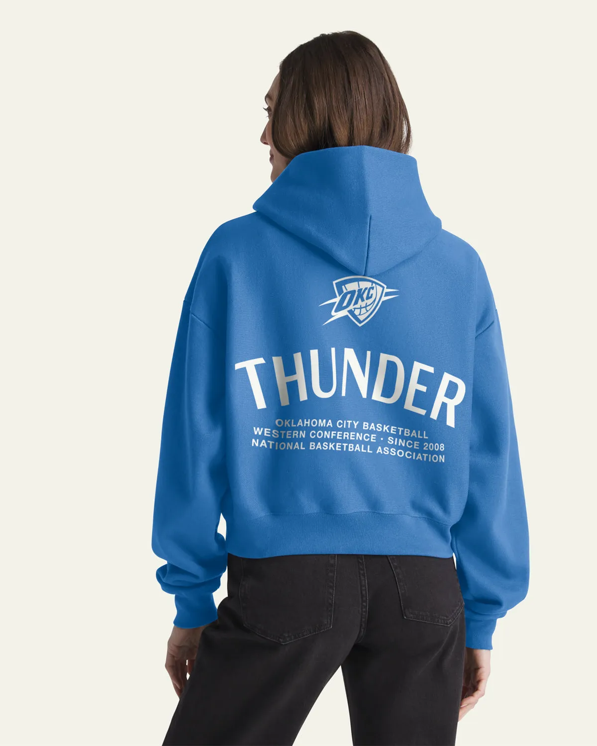 OKLAHOMA CITY THUNDER HADRIAN '47 FOUNDATION HOOD WOMEN sold by 47 product image thumbnail 4