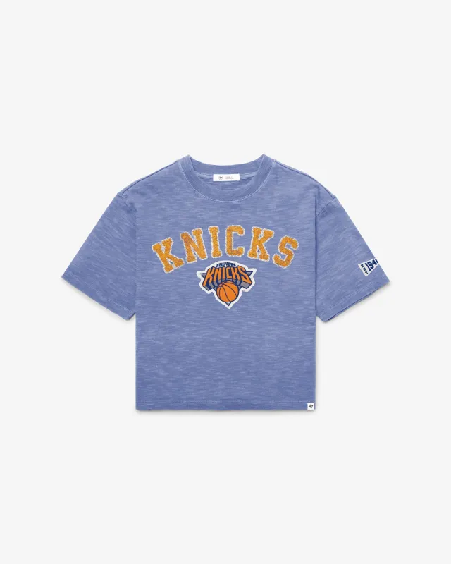 NEW YORK KNICKS ELMORE '47 HEAVY SLUB TEE WOMEN made by 47
