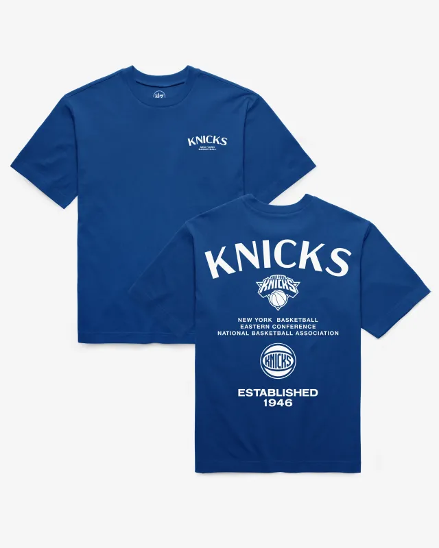 NEW YORK KNICKS CONSTANTINE '47 FOUNDATION TEE made by 47