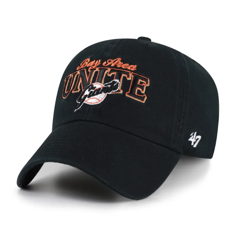 SAN FRANCISCO GIANTS COOPERSTOWN SCRIPT SIDE '47 CLEAN UP made by 47