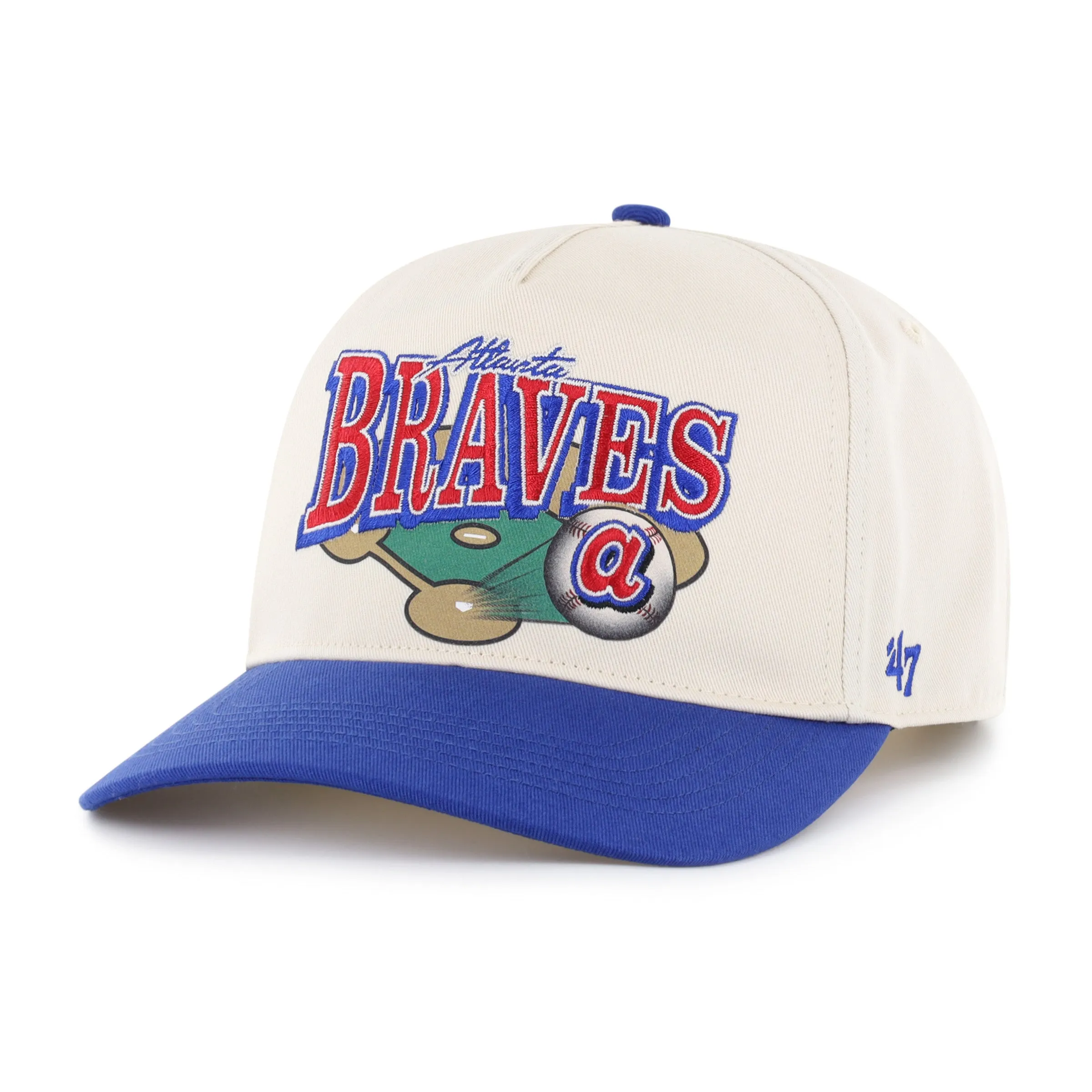 ATLANTA BRAVES COOPERSTOWN VARSITY HOUSE '47 HITCH sold by 47