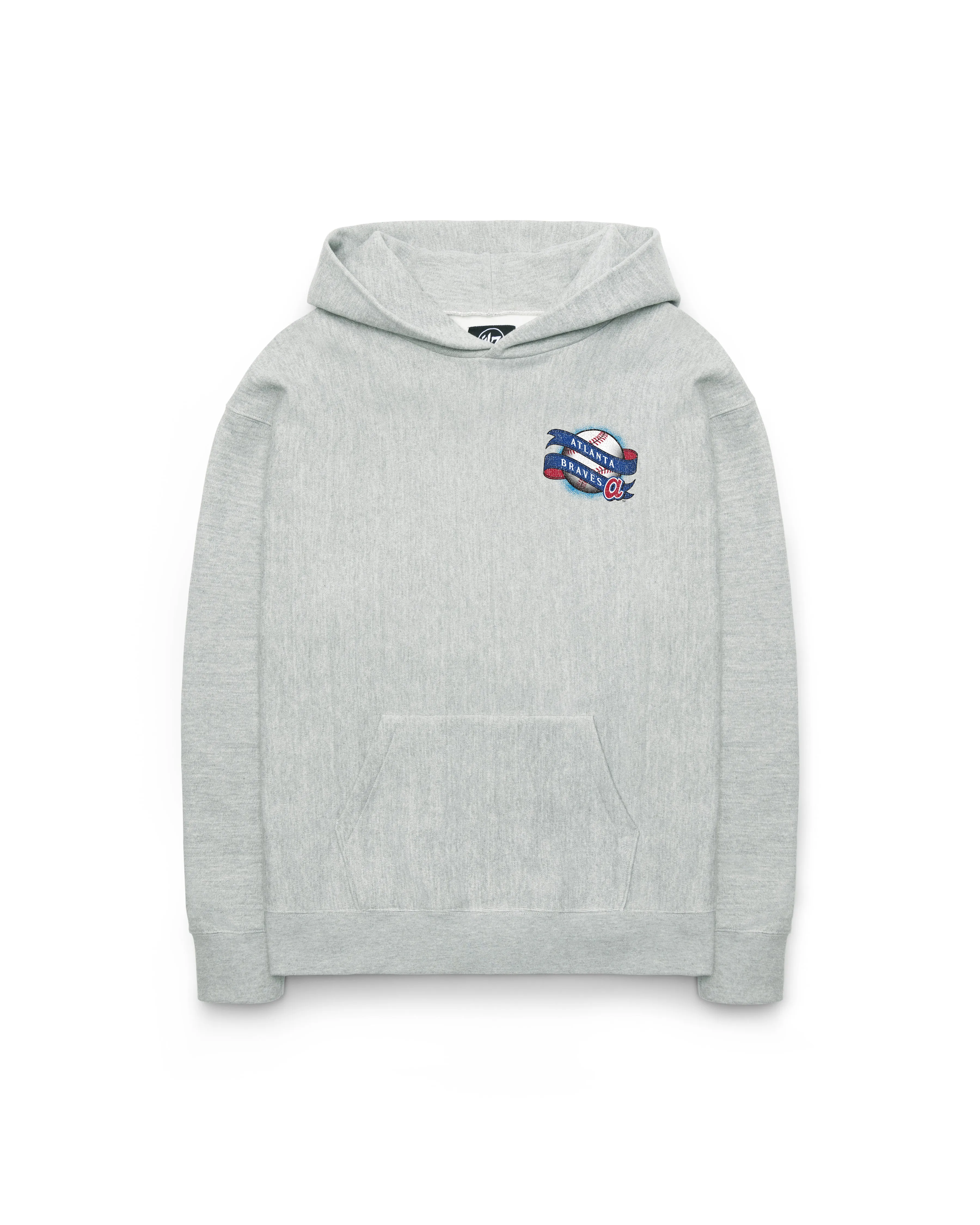 ATLANTA BRAVES COOPERSTOWN VARSITY HOUSE BACKER '47 FOUNDATION HOOD sold by 47 product image thumbnail 2
