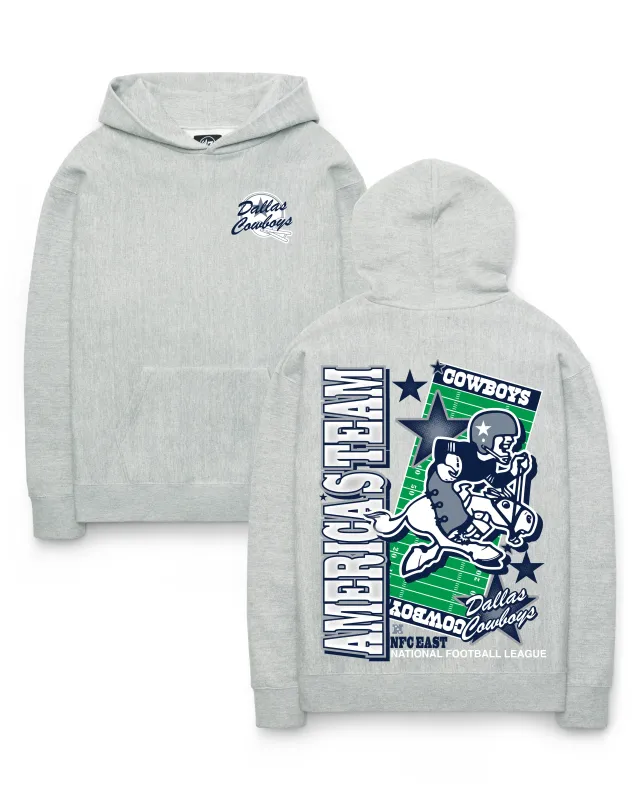 DALLAS COWBOYS HISTORIC VARSITY HOUSE BACKER '47 FOUNDATION HOOD made by 47