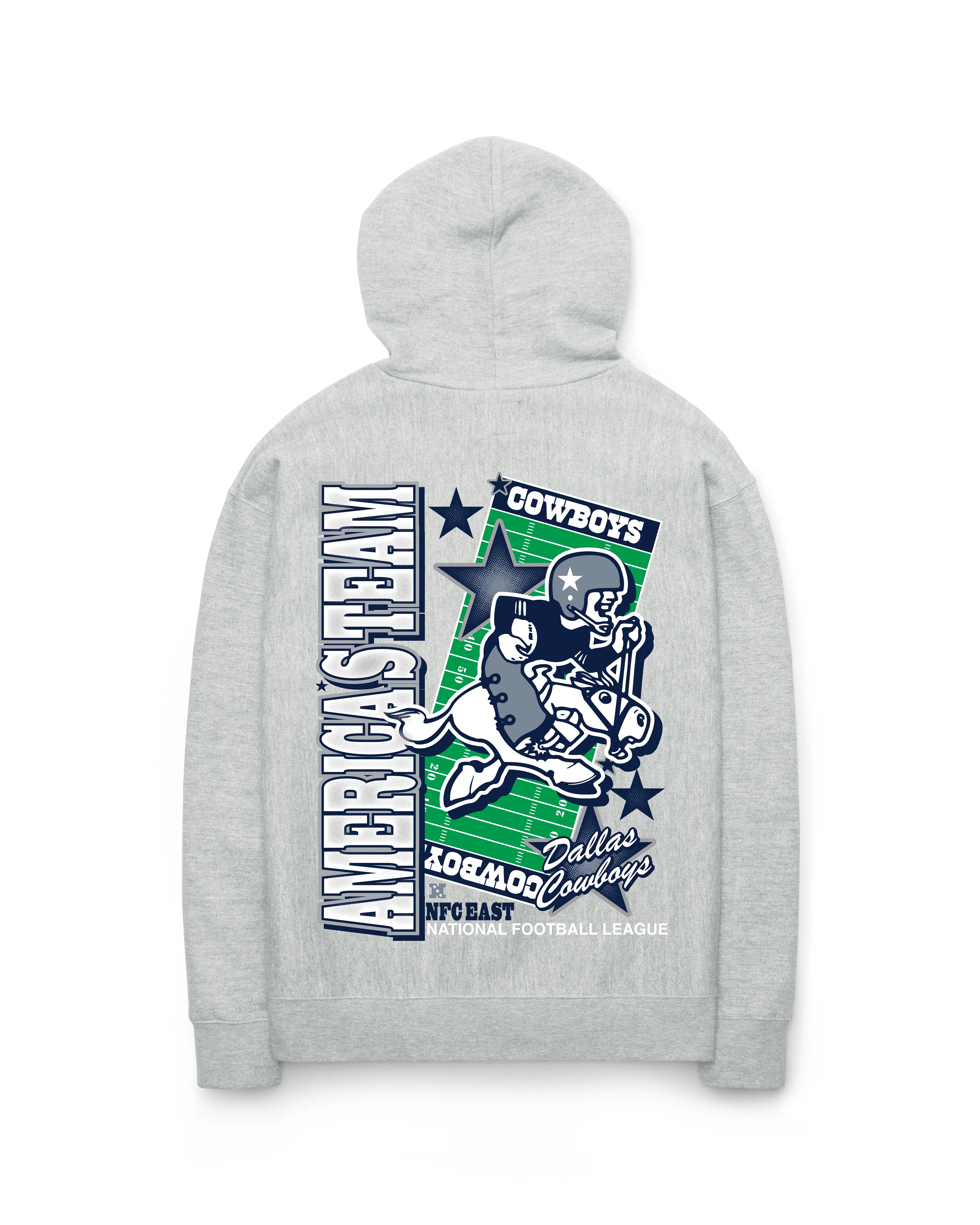 DALLAS COWBOYS HISTORIC VARSITY HOUSE BACKER '47 FOUNDATION HOOD sold by 47 product image thumbnail 3