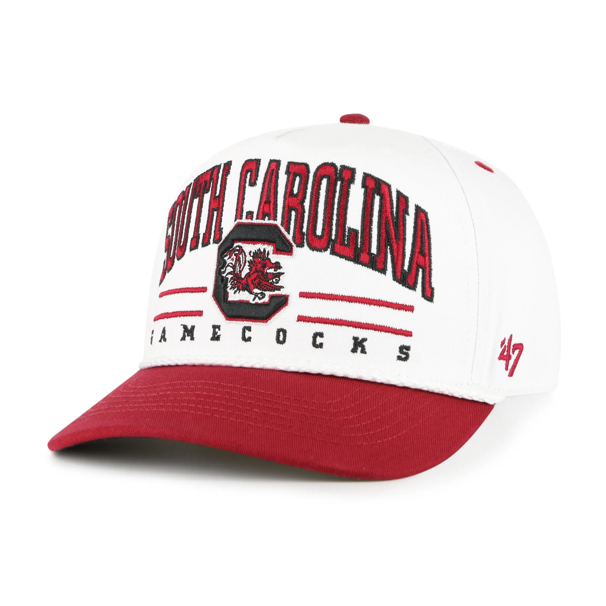 SOUTH CAROLINA GAMECOCKS ROSCOE ROPE TWO TONE '47 HITCH sold by 47