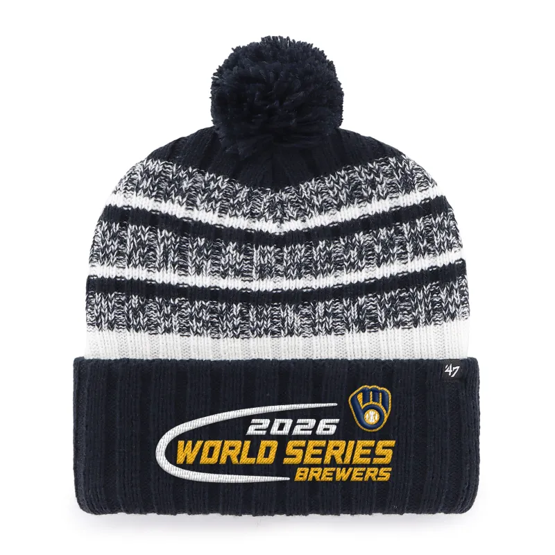 MILWAUKEE BREWERS 2026 WORLD SERIES CONFERENCE TAVERN '47 CUFF KNIT made by 47