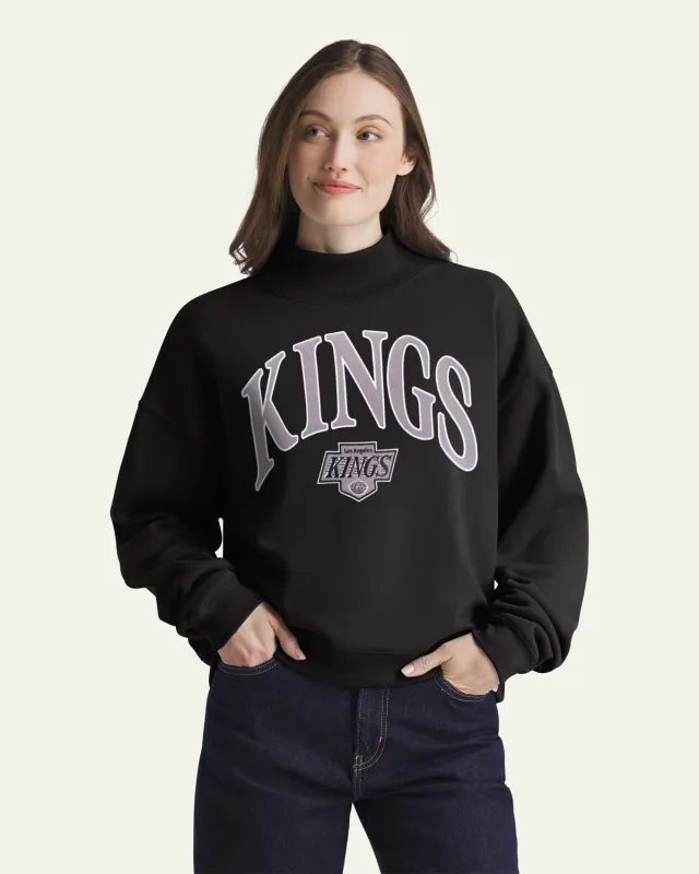 LOS ANGELES KINGS VANTAGE '47 WOMEN'S MOCK NECK PULLOVER made by 47
