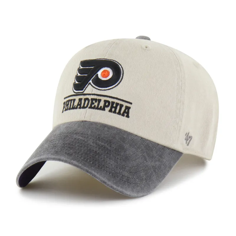 PHILADELPHIA FLYERS LOGO LINE TWO TONE '47 CLEAN UP made by 47