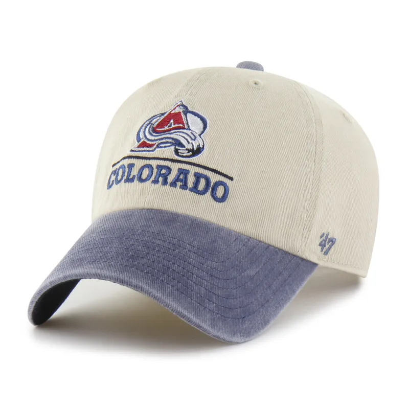 COLORADO AVALANCHE LOGO LINE TWO TONE '47 CLEAN UP made by 47