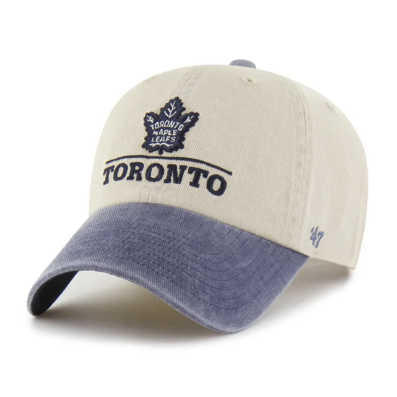 TORONTO MAPLE LEAFS LOGO LINE TWO TONE '47 CLEAN UP made by 47