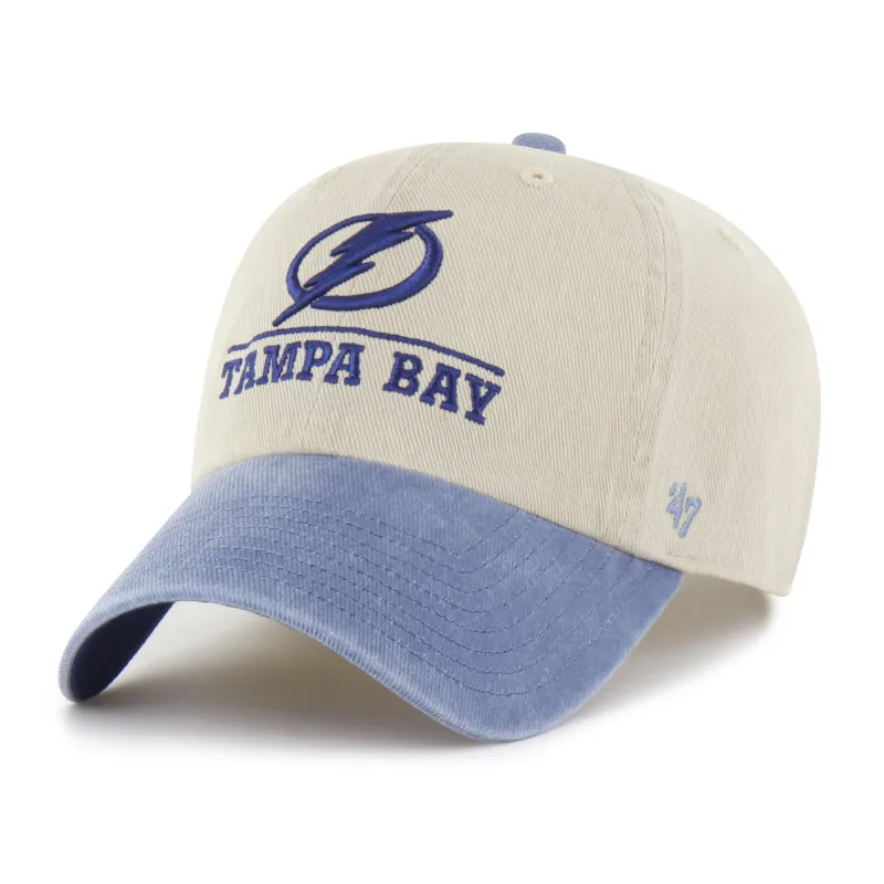 TAMPA BAY LIGHTNING LOGO LINE TWO TONE '47 CLEAN UP made by 47