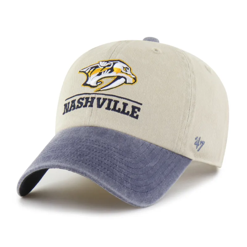 NASHVILLE PREDATORS LOGO LINE TWO TONE '47 CLEAN UP made by 47