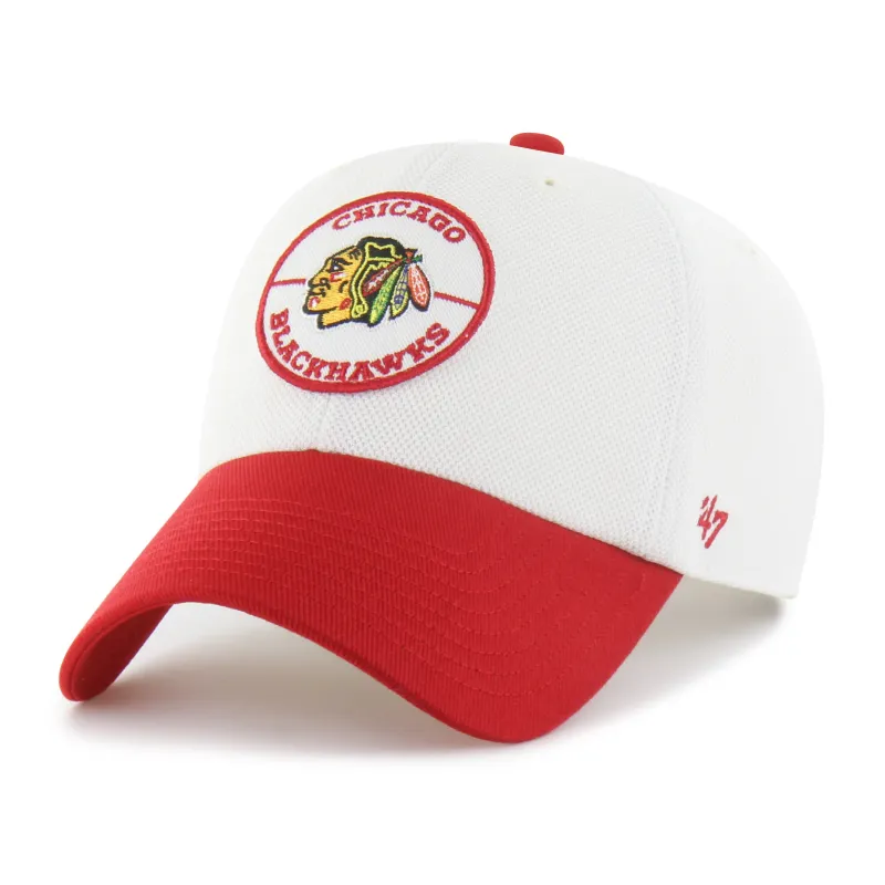 CHICAGO BLACKHAWKS PIQUE PATCH '47 CLEAN UP made by 47