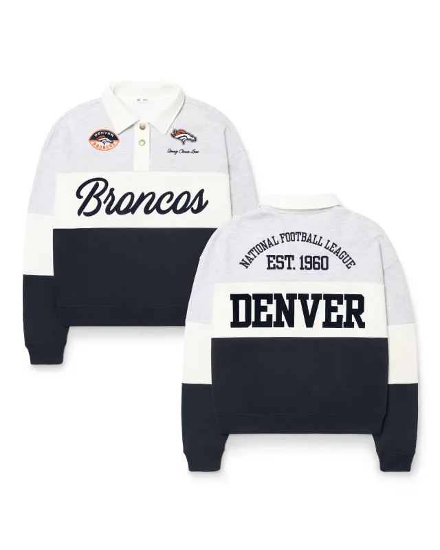 DENVER BRONCOS STONEY CLOVER LANE X '47 RUGBY SWEATSHIRT made by 47
