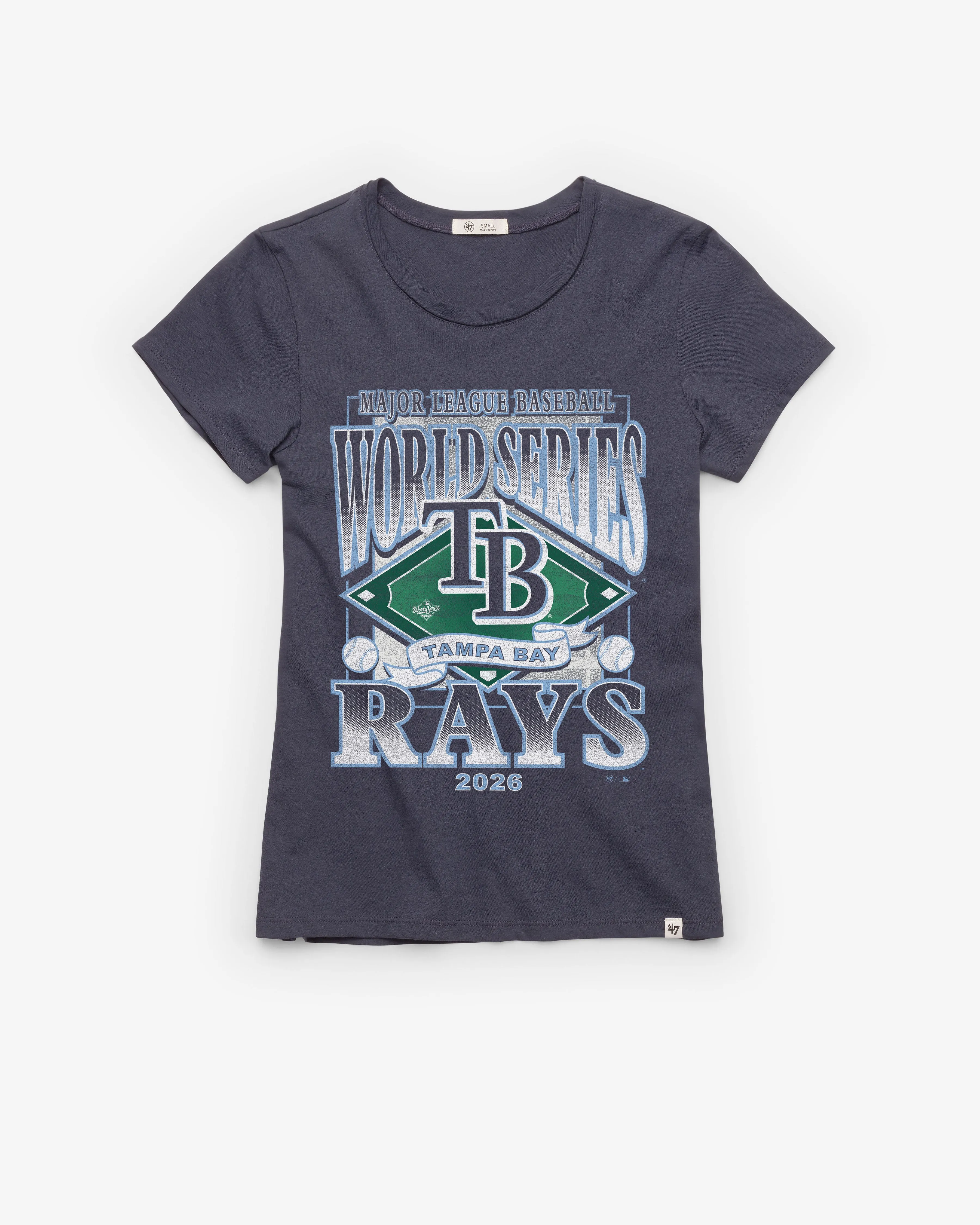 TAMPA BAY RAYS 2026 WORLD SERIES '47 WOMEN'S FRANKIE TEE sold by 47
