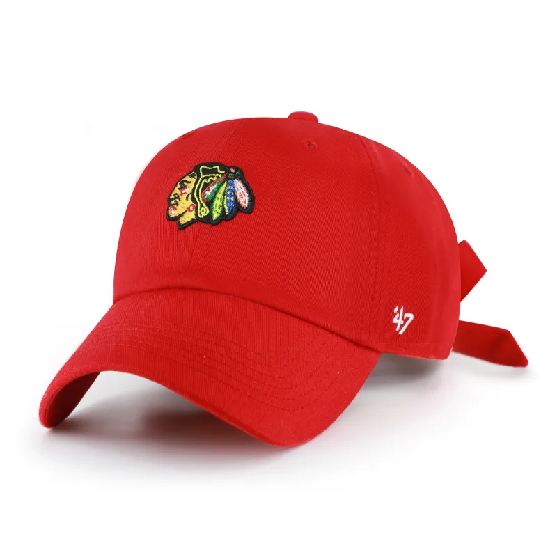 CHICAGO BLACKHAWKS BOW BACK '47 CLEAN UP made by 47
