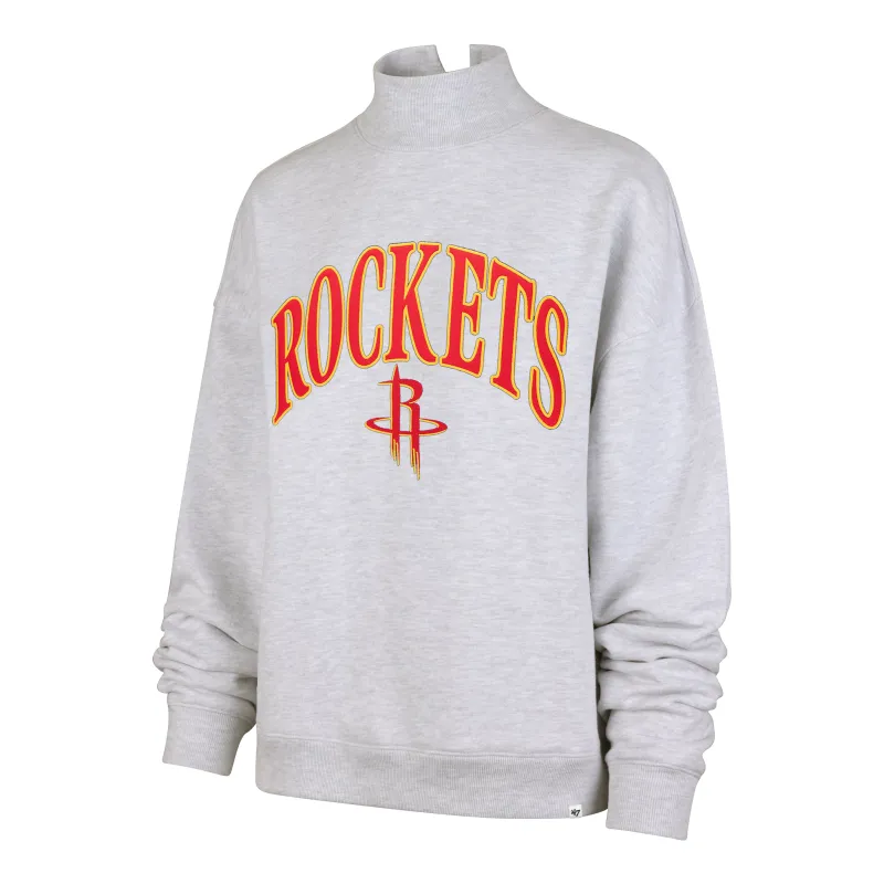 HOUSTON ROCKETS VANTAGE '47 WOMEN'S MOCK NECK PULLOVER made by 47