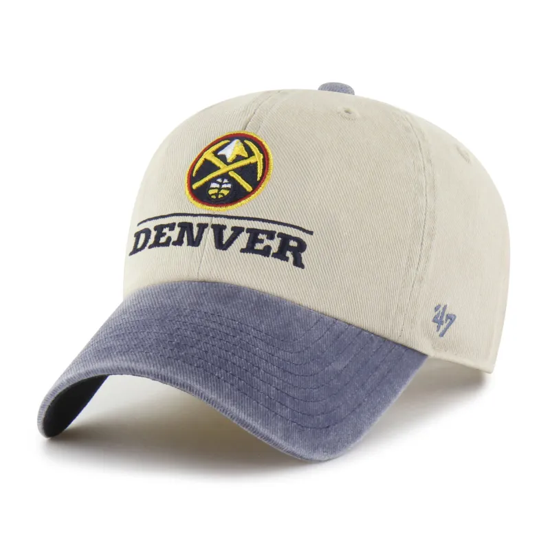 DENVER NUGGETS LOGO LINE TWO TONE '47 CLEAN UP made by 47