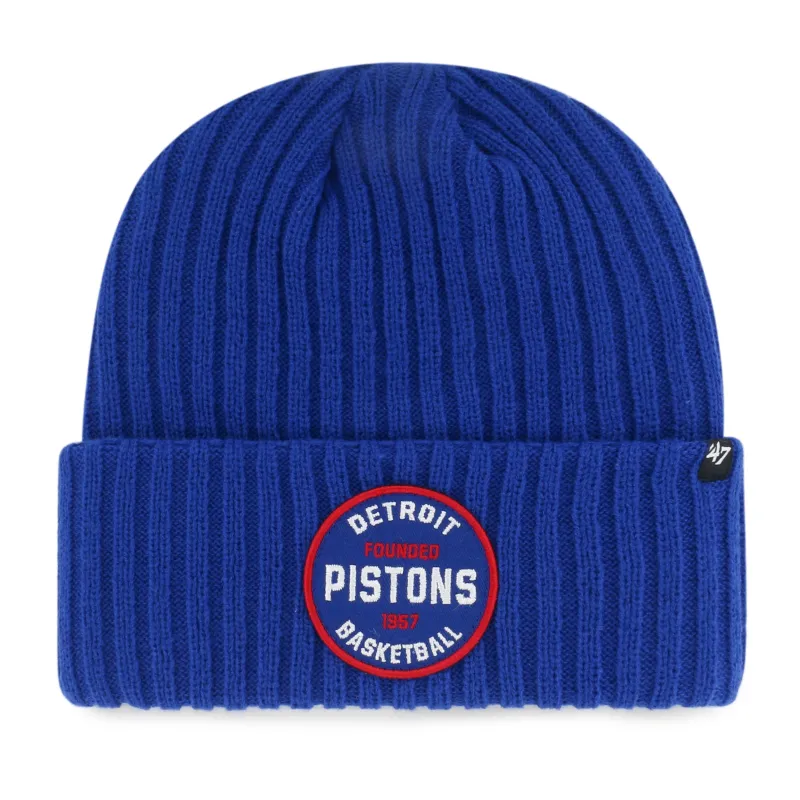 DETROIT PISTONS RIBBED SNOWDRIFT '47 CUFF KNIT made by 47