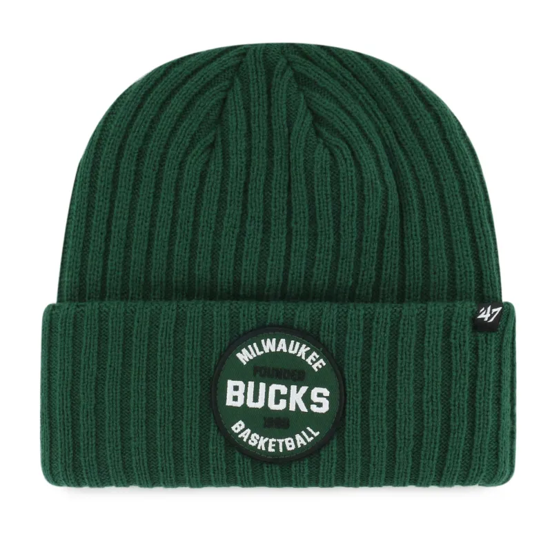 MILWAUKEE BUCKS RIBBED SNOWDRIFT '47 CUFF KNIT made by 47