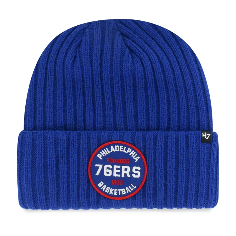 PHILADELPHIA 76ERS RIBBED SNOWDRIFT '47 CUFF KNIT made by 47
