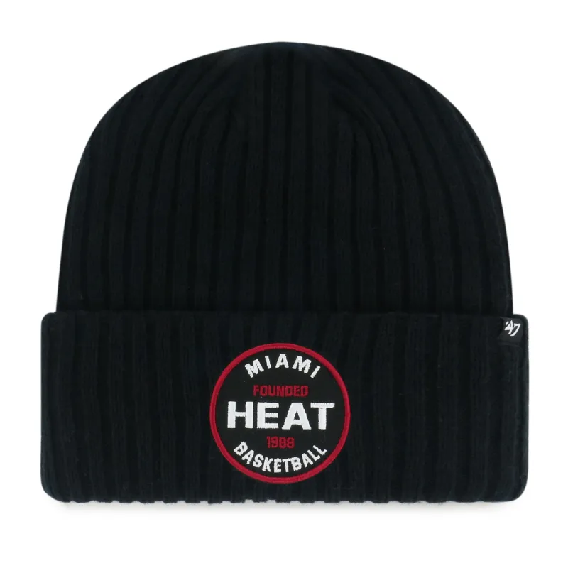 MIAMI HEAT RIBBED SNOWDRIFT '47 CUFF KNIT made by 47