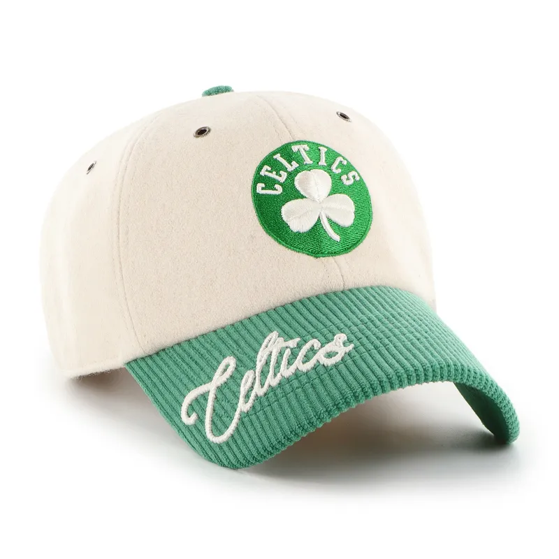 BOSTON CELTICS ROPE SCRIPT TWO TONE '47 CLEAN UP made by 47