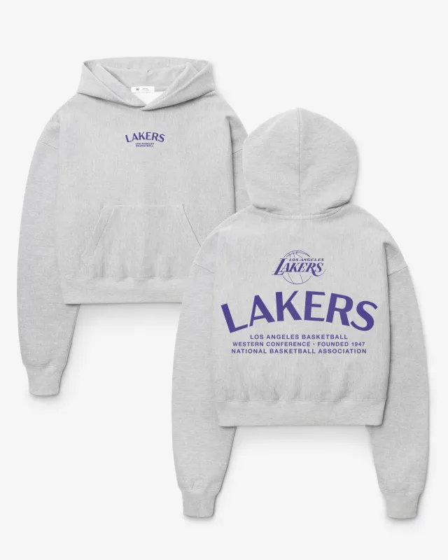 LOS ANGELES LAKERS HADRIAN '47 FOUNDATION HOOD WOMEN made by 47