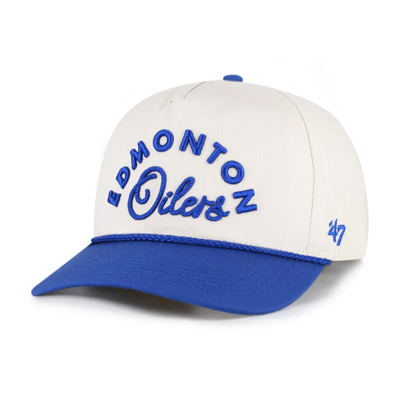 EDMONTON OILERS ROPE SCRIPT '47 HITCH RF RELAXED FIT made by 47