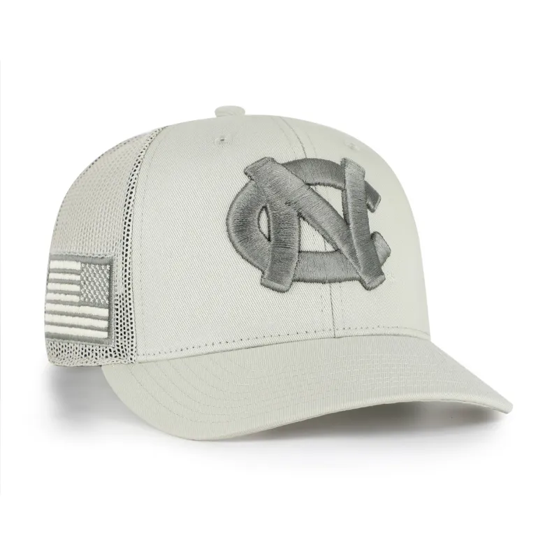 NORTH CAROLINA TAR HEELS UNC OHT TRI HIT '47 TRUCKER made by 47